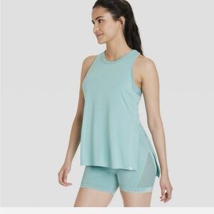 JoyLab Women's Twist Back Leggings Friendly Tank Top green new 🆕